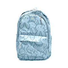 GENERICO - Mochila Estampado de Conejo Celeste