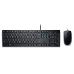 DELL - Combo KM300C Ambidiestro USB Optico 1000 DPI Negro Español