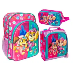 SCOOL - SET MOCHILA KIDS A4 PAW PATROL NIÑA