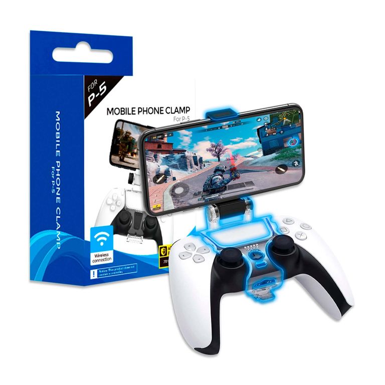 Soporte De Celular Compatible: Mando Ps5 Dualsense 5