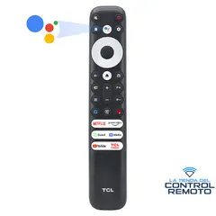 TCL - Control Remoto Original RC902V con Comando de Voz para Smart TV