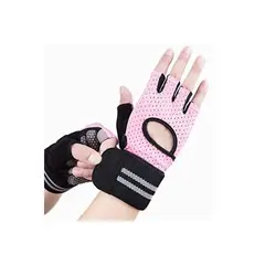GENERICO - Guantes Deportivos para Pesas gym con Muñequera Talla S_.