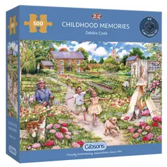 GIBSONS - Rompecabezas Memorias de la Infancia 500 piezas