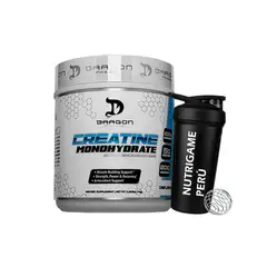 DRAG PHARMA - Creatina Monohidratada Dragon Pharma 1 Kg + Shaker - Tienda Fisica