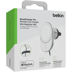 BELKIN - Soporte para auto MagSafe Mount Pro 15W