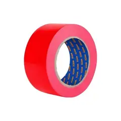 GENERICO - Cinta de señalizacion rojo x 30 metros x 50mm Wadfow