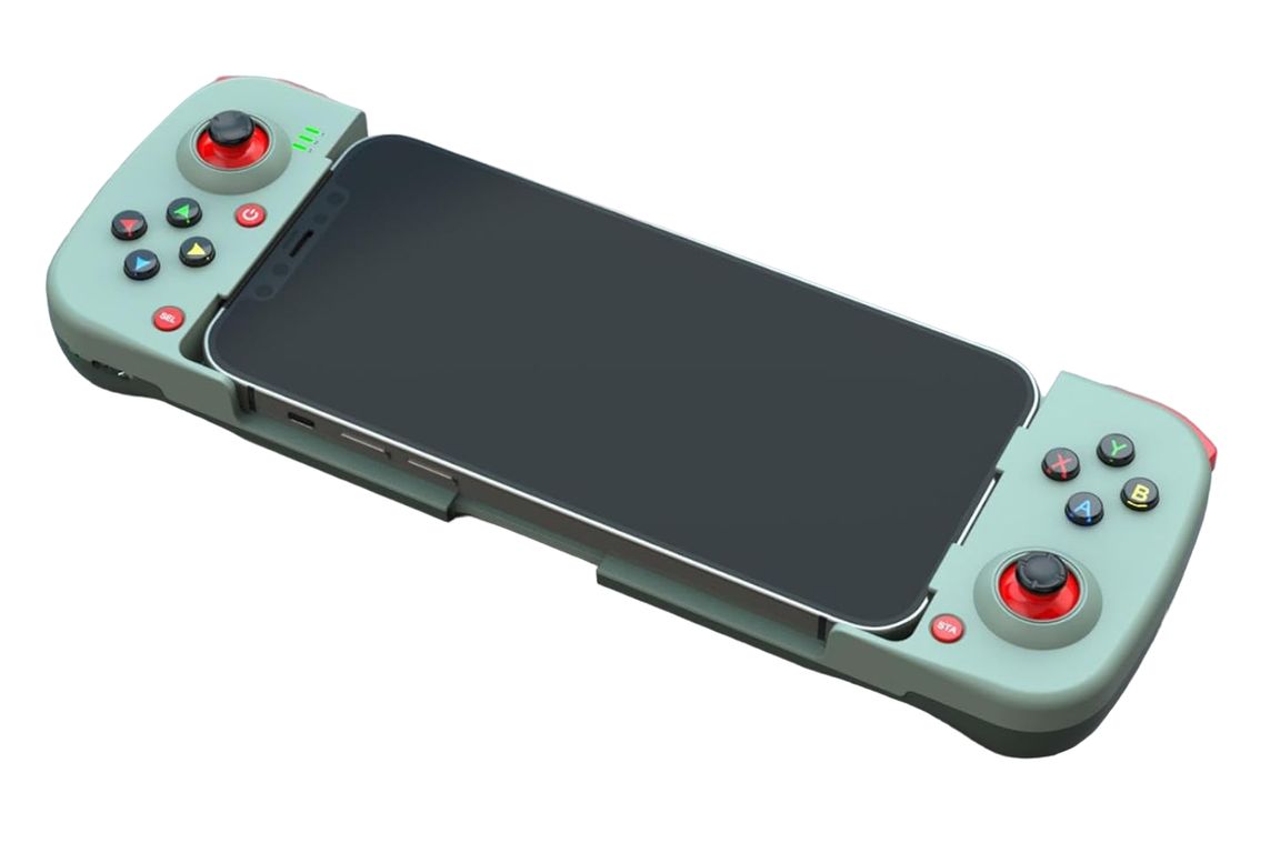 Gamepad BSP D3 Mando Celular Android iOs Multiplataforma Verde