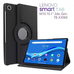 GENERICO - Funda Giratoria para Lenovo M10 2da Gen 10.1 4G Lte TB-X306X Case 360°.