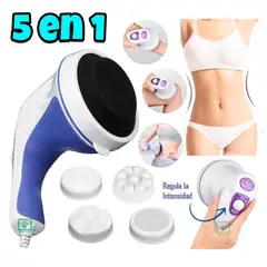 GENERICO - Masajeador corporal 5 en 1 Relax Spin tone Pistola Tonificador