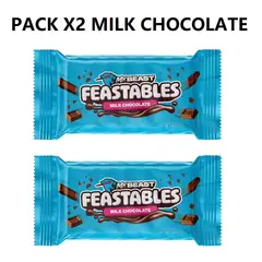 IMPORTADO MC - Chocolate mr beast feastable 2 barras milk chocolate leche