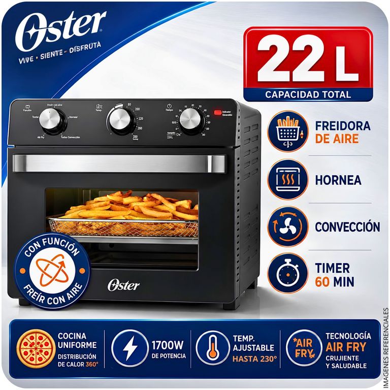 Horno con freidora de aire de 22 litros TSSTTVMAF1NS