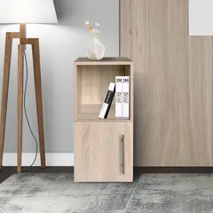 TU MESITA - Velador Nórdico Maxi color Duna 1 puerta