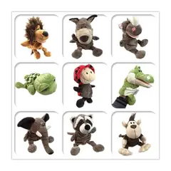 GENERICO - Juguete Didáctico Títeres De Mano Animalitos