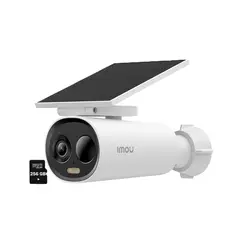 IMOU - Cámara Inalámbrica Wi-fi Cell 3C 3MP Panel Solar + SD 256GB