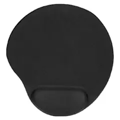 GENERICO - MOUSE PAD CON DESCANSO - NEGRO