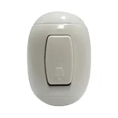 OPALUX - Pulsador para Timbre Oval 223-2WH