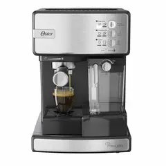 OSTER - Cafetera Automática de Espresso Prima Latte I BVSTEM6603SS.