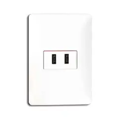 OPALUX - Toma USB Doble BM1216