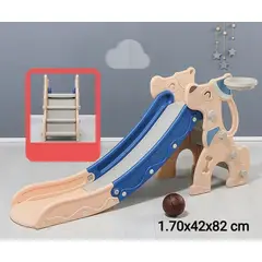 GENERICO - Tobogán Resbalón con aro básquet para niños