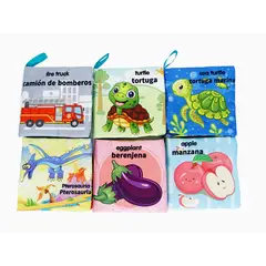 GENERICO - Libro de Tela Educativo x6