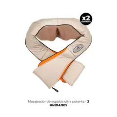 IMPORTADO MC - 2 MASAJEADOR DE ESPALDA ULTRA POTENTE