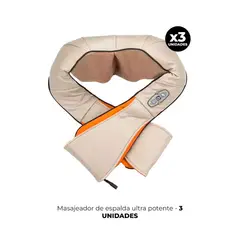 IMPORTADO MC - 3 MASAJEADOR DE ESPALDA ULTRA POTENTE
