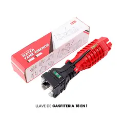 IMPORTADO MC - LLAVE DE GASFITERIA 18 EN 1