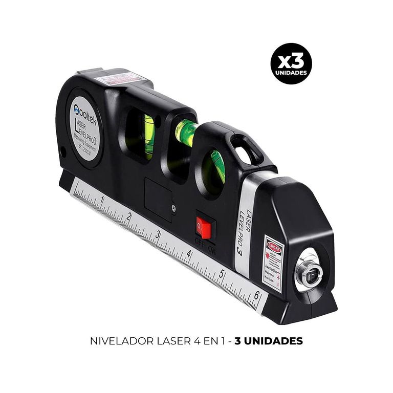 3 NIVELADOR LASER 4 EN 3