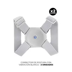 IMPORTADO MC - 2 CORRECTOR DE POSTURA CON VIBRACIÓN PLOMO