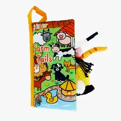 GENERICO - Libro de Tela con Colita - Granja Mod 2