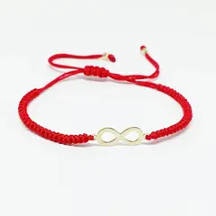 GENERICO - Pulsera Hilo Rojo Infinito