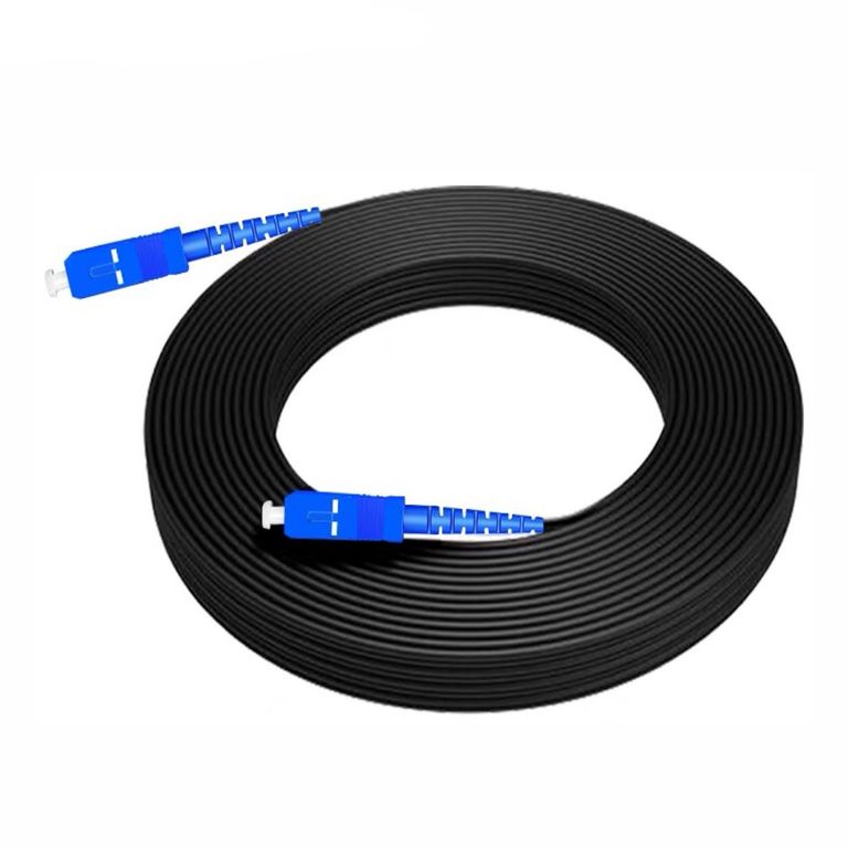 Cable patch cord de fibra optica SC-SC UPC 250 Metros monomodo
