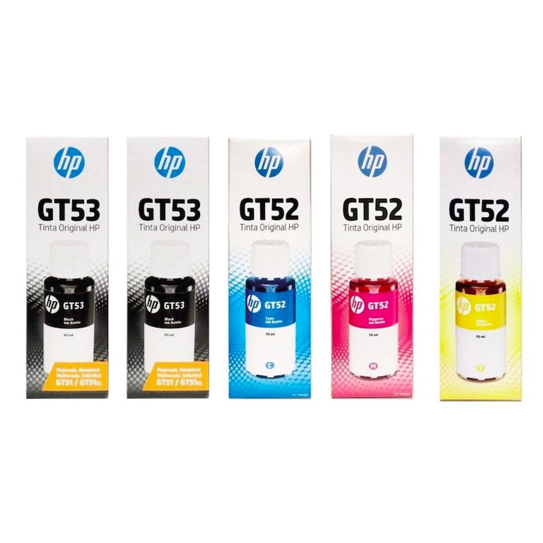 KIT DE 5 TINTAS GT53 (GT51) / GT52