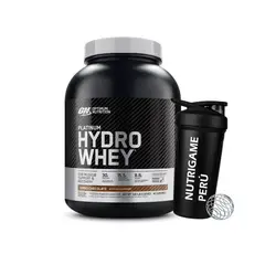 OPTIMUN NUTRITION - Proteína Platinum Hydro Whey 3.5 Lb Chocolate +Shaker