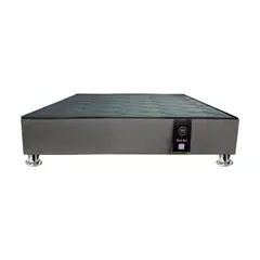 BARAKA HOME - Base de Cama Kolpa 2 Plz - Gris oscuro