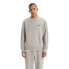 LEVIS - Polerón Hombre Cuello Redondo Gris