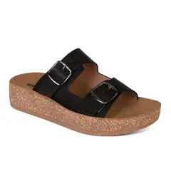 STHEF - SANDALIA MUJER CASUAL NEGRO 8018