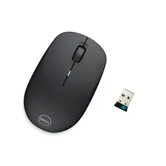 DELL - Óptico Mouse WM126 RF Inalámbrico DPI1000ppp 570-AALK Negro-NNP0G