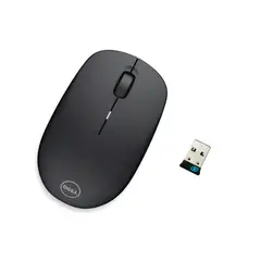 DELL - Óptico Mouse WM126 RF Inalámbrico DPI1000ppp 570-AALK Negro-NNP0G
