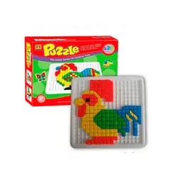 GENERICO - Rompecabezas Didáctico Mosaico Gallo