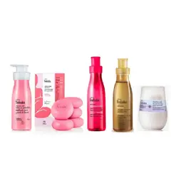 NATURA - Kit tododia 2 body splash,jabones,crema y desodorante