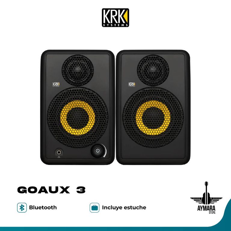 GoAUX 3 Monitores de Estudio Portátiles