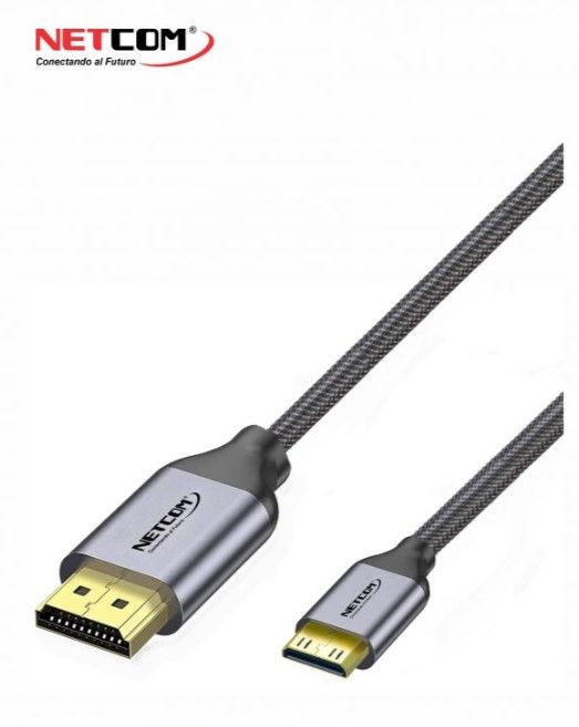CABLE PREMIUM DE HDMI A MINI HDMI DE 5 METROS ULTRA HD 4K 60HZ