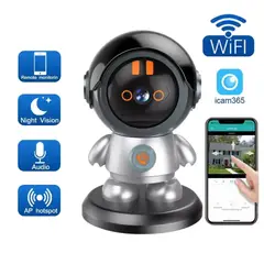 OEM - Cámara De Seguridad Robot WiFi HD 3mp Con Detección de Movimiento
