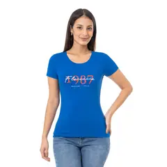 PIONIER - Tshirt Jersey Full Lycra Mujer 1987