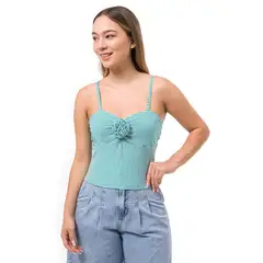 SQUEEZE - Tiras Jersey Full Lycra Mujer Florr-S