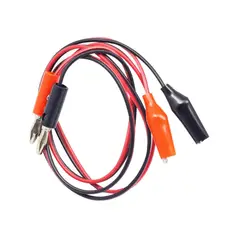 GENERICO - Cable Cocodrilo a Plug Banana para Fuente de Alimentación W12