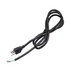 OPALUX - Cable Power para Ensamblaje 14 AWG 1.8M Negro P02A-14/1.8