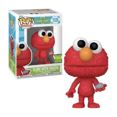 FUNKO - Elmo Pop 1526 Plaza Sesamo Exclusivo Convencion