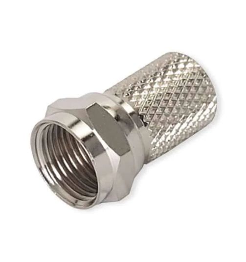 Conector F para Cable Coaxial RG-6 F-3007UND